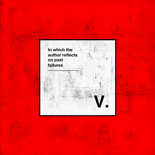 V reflection post poster